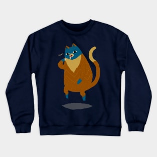 levitation cat. Crewneck Sweatshirt